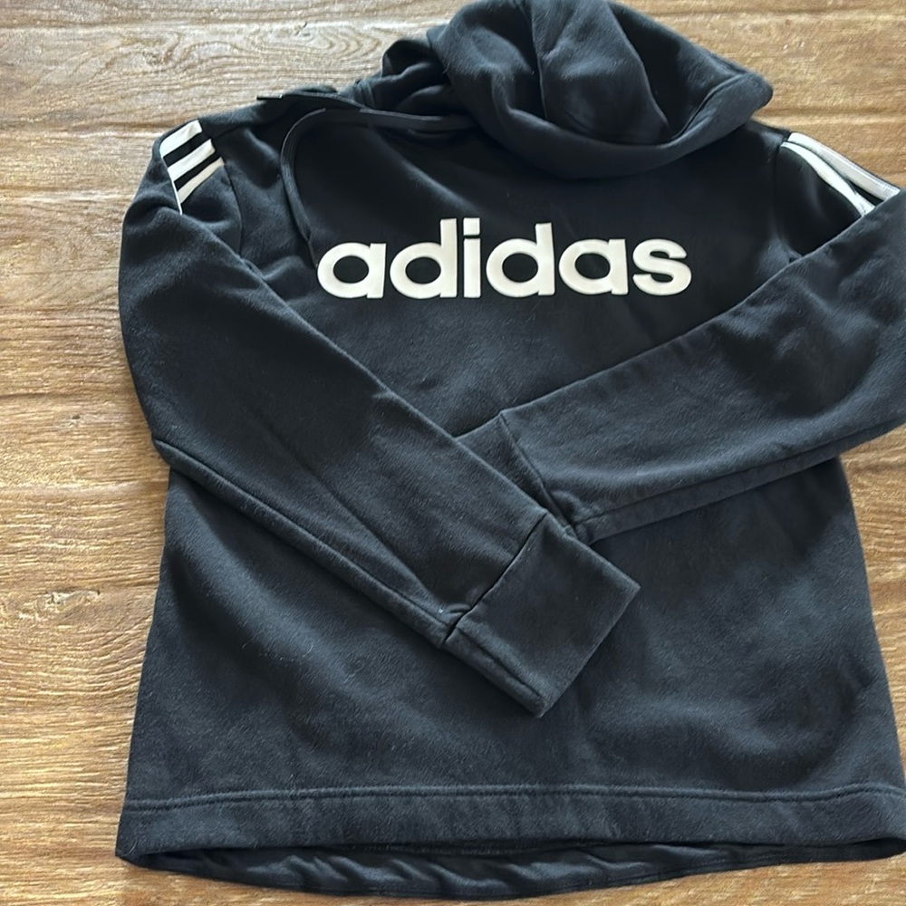 Woman ADIDAS black Hoodie Size S - NWOT - Never worn - Never washed .